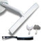 BASAMA ® Limpia Mamparas Ducha Cristal + Cepillo Limpia Juntas + 2 Ganchos Adhesivos creativos y sotisficados | Rasqueta Limpiacristales Ducha para Azulejos, Espejos, Ventanas.
