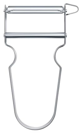 Jimkply Stainless Steel Peeler, Potato Peeler & Vegetable Peeler, with Pendulum Blade, Ergonomic Kitchen Aid for Fruit, Cucumbers and Carrots, Easy to Clean