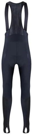 YUSUZH Salopette Lunga da Ciclismo Uomo Calzamaglia Imbottitura con interfaccia Pantalone Bretelle Bicicletta in Pile Termico Invernale Bavaglini Bici da Uomo(S)