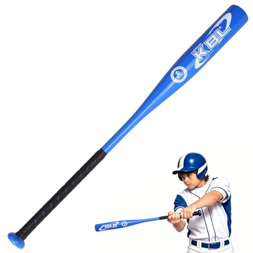 KRUI 30 Inch Aluminum Baseball Bat, -10 Drop Youth Baseball Bat, Lightweight T-Ball Bat for Kids Youth and Beginners Training, Metal Bat for Home Safety & Personal Security