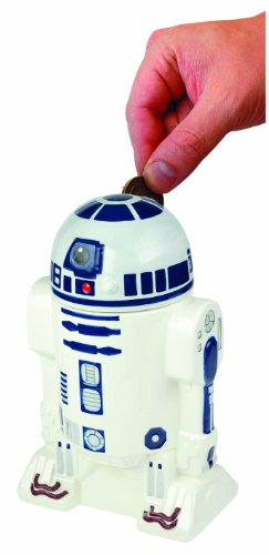 Star Wars - r2-d2 Banque céramique Argent
