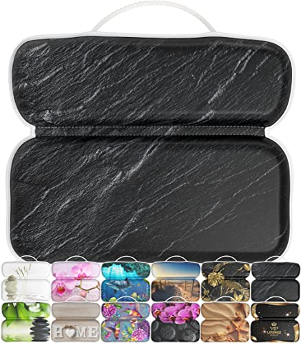 Sanilo Cuscini da Bagno, Tanti Comodi Cuscini da Vasca da Bagno con Disegno, Cuscini per il Collo Con Potenti Ventose, Lavabili (Granito)