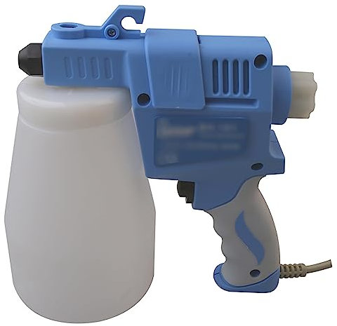 Pistola a spruzzo per la pulizia dei tessuti, 65 W, per serigrafia, cristalli, rocce, capacità 1,2 l, pressione regolabile