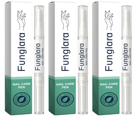 FIJEMYA Nail Fungus Pen–Toenail Fungus Treatment Extra Strength for Toe Nail Repair Pen for Damaged Nails - 25% Undecylenic Acid with added Tea Tree Oil(3 PCS)