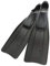 Cressi Clio, Pinne Ultraleggere per Nuoto, Apnea e Snorkeling Unisex, Nero, 37/38