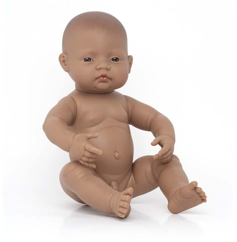 Miniland Babypuppe neugeborener südamerikanischer Junge 40cm-31007