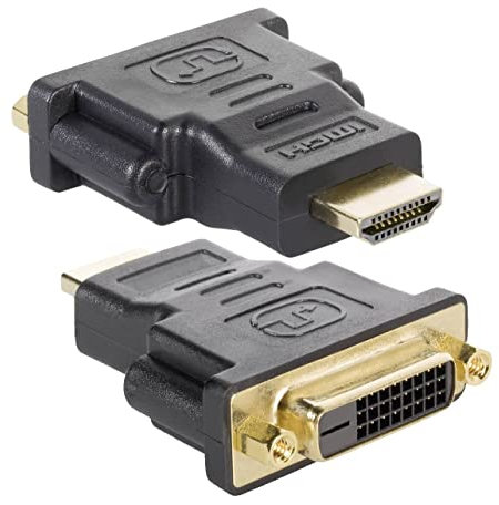 Techly 307636 Adattatore HDMI Maschio a DVI Femmina Nero