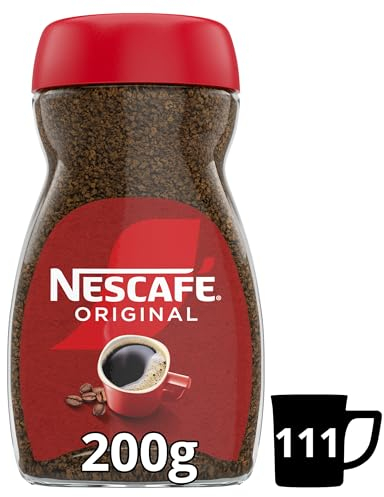 NESCAFÉ Original Instant Coffee 200g, Rich Aroma, Full and Bold Flavour (Pack of 1)