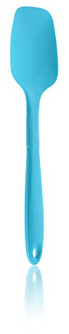 Kochblume Geizhals Set, Restelöffel, Flexlöffel S | Premium Premium-Silikon & BPA freimit Edelstahlkern | In der bunten Box (türkis, Flexlöffel einzeln)