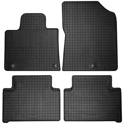 edecor Gummifussmatten Automatten Gummimatten Gummi Fußmatten Satz Set für Kia Sorento IV ab Bj. 2020