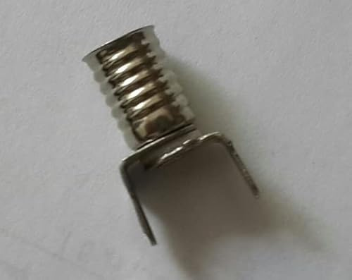 E5 Lamp Bases Lamp Bracket With 2feet Bulb Holder - (Color: Silver Base Type: Wedge)