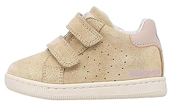 Falcotto Guadaña Kiner VL, Patucos Niñas, Platinum Polvos, 19 EU