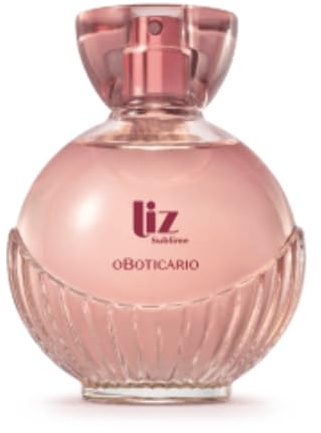 O Boticário Liz Sublime Eau de Toilette für Damen, holzig, 100 ml | Parfüm mit edler Iris, Bergamotte, Mandarine, Mimose, Jasmin, Orangenblüte, Pfirsichcreme, Vanille, Sandelholz | Vegan
