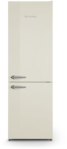Montpellier MAB386EC 295litre RETRO Fridge Freezer Frost Free Class E Cream