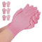 AovYoo 3 Paires Gant Coton Hydratants Eczema, Gants de Travail Minces Contre Névrodermite, Gants Protection l'eczéma pour Peau Sèche et Sensible,Rose