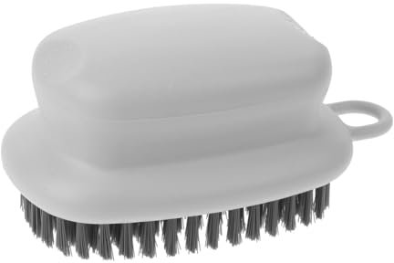 Healvian Laundry Brush Plastic Handle Strong Water Absorption Brush for Kitchen Bathroom Cleaning