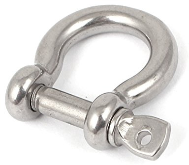 Aexit Câble Fil Anchor manilles droites mm Vis à filetage 5mm broches N ud à anse 644Y358
