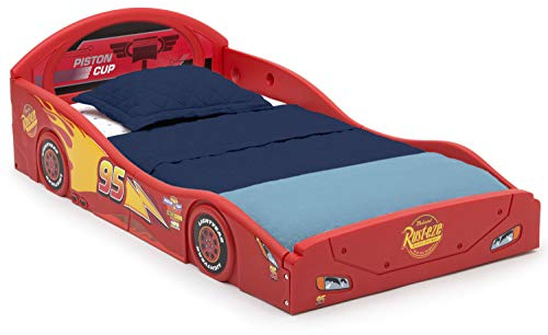 Delta Children Disney/Pixar Cars Lightning McQueen Plastic Toddler Bed