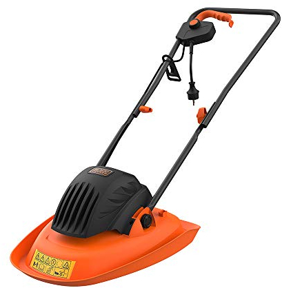 BLACK+DECKER Electric Hover Mower with 30cm Deck, 1200W, Corded, Compact, Lightweight, BEMWH551-GB