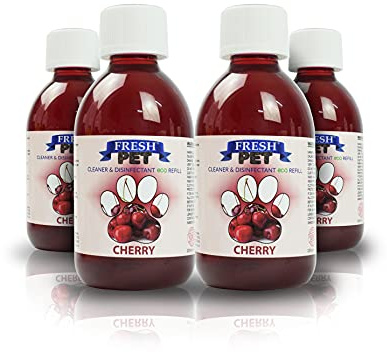 FRESH PET DISINFECTANT - ECO REFILL TO MAKE 4 X 5L (CHERRY)