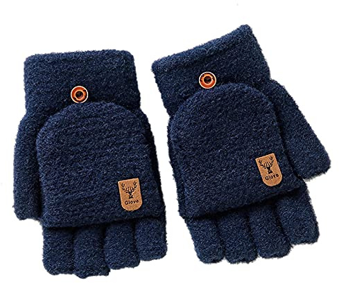10 paires Mitaines Flip Gants Thermiques Doux Moelleux Écran Tactile Hiver Chaud Gants De Travail Pour Hommes Femmes Dames Garçons Filles Enfants Arthrite