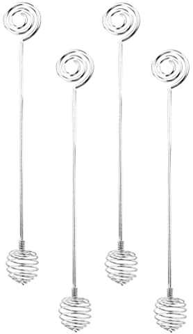 4 Stücke Honiglöffel Edelstahl Honigstab Honig Und Sirup Dipper Stick Honigheber Rührlöffel Honigspirale Marmelade Löffel Servierlöffel für Honig Kaffee Tee Marmelade