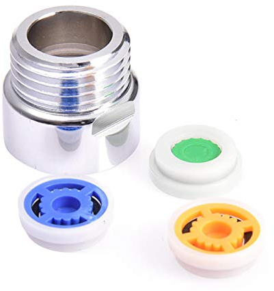 Sticque Dusche Brause Durchflußbegrenzer 4L/6L/ 9L Wassereinsparung Geeignet für Duschkopf Stromverringerungs Begrenzer mit 1/2 Gewinde Durchmesser Küche Bad