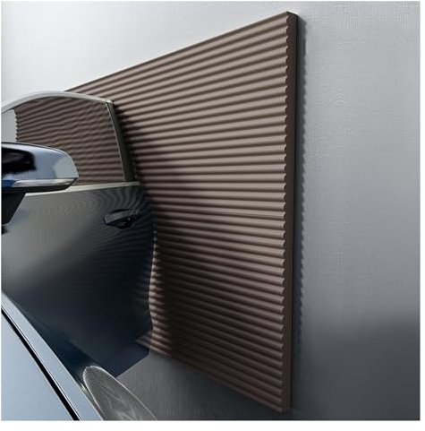 XPLKQXE Eckschutzprofil Für Garagen, Kantenschutz Schaumstoff Garage, Selbstklebend Kantenschutz, Stoßschutz, Kantenschutz Für Glastische, Platten & -kommoden (Farbe : Braun, Größe : 6.5ft/2m)