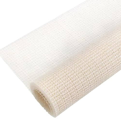Antirutschmatte, Cosswe 150 x 200 cm Teppich Antirutschunterlage PVC rutschfeste Unterlage Teppich, Rutschmatte Teppich Universal Teppichunterlage Anti Rutsch Unterlage für Regal Schwarz