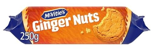 Ginger Nut Biscuits 250g (Pack Of 4) Deliciousness that brings a smile Gift Hamper Treat For All Occasions