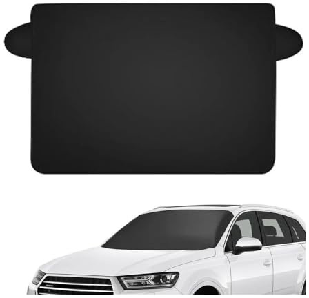 Copri Vetro Auto Ghiaccio Parabrezza Per Auto Copertura Per Neve Parasole Antigelo Copertura Per Parabrezza Anteriore Antivento Copertura Per Specchietti Laterali Per Auto SUV Telo Macchina Antigelo