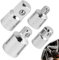Annlpoy 4pcs Set di Adattatori Adattatore per Bussola,convertitore per chiavi a cricchetto,per Automobili e Riparazioni (Argento)