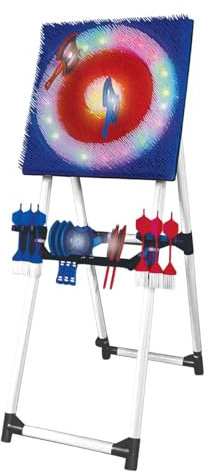 Ideaonic Light Up Axe Throw Set with Throwing Darts