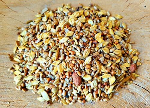10kg Futterbauer Streufutter schalenlos mit Mehlwürmern Vogelfutter
