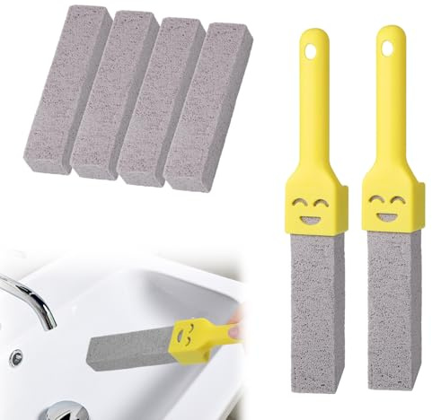 6 Stück Bimsstein Toilettenreiniger, Pumice Wc Reinigung, Austauschbarer Bimsstein Für Toilette, Badewanne, Waschbecken, Waschbecken