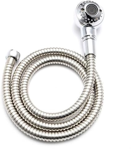 Set di rubinetti con spruzzatore, soffione doccia con tubo da 1,2 m, doccetta portatile, rubinetto per salone di parrucchiere, balneazione, spa, spruzzatore per lavandino del salone