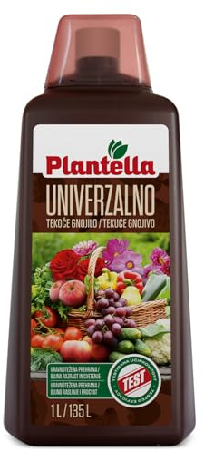 Unichem PLANTELLA 1Liter Universal Flüssigdünger für optimales Wachstum und üppige Blüte aller Arten von Pflanzen
