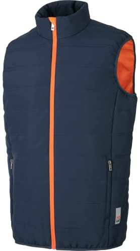 WÜRTH MODYF Gilet imbottito Moon blu arancione uomo - Taglia M