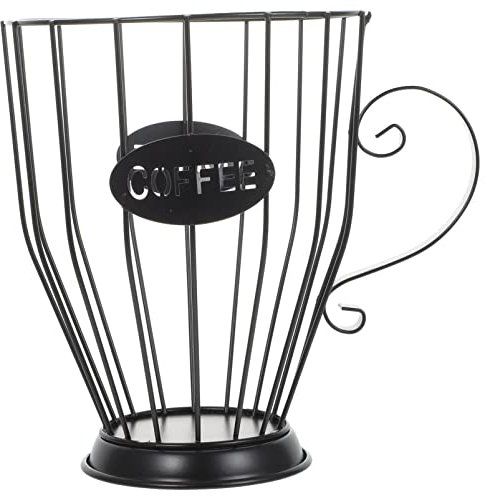 UPKOCH Kaffeekapselkorb Aus Eisen Aufbewahrungskorb Für Kaffeekapseln Organizer Für Zuhause Küche Für Snacks Und Obst