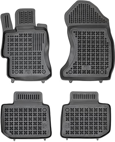 MOTOS Gummimatten Auto Fussmatte passt für Subaru XV I 2011-2018 Verbessern Sie Ihren Reisekomfort mit Antirutschmatte Auto - Allwetter fußmatten Auto, Schutz vor Verschmutzung