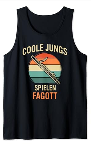 Fagottist Fagott Tank Top