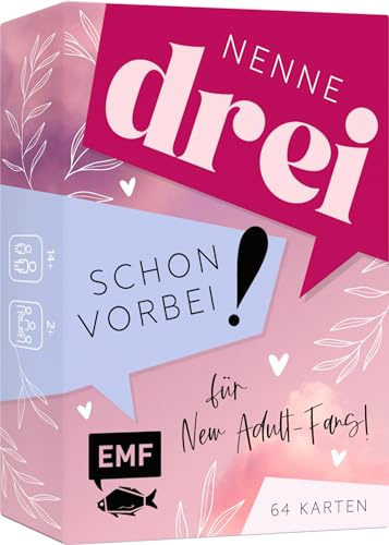 Kartenspiel: Nenne drei – schon vorbei! ... für New Adult-Fans!