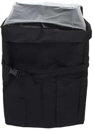 Hot Tub Pump Cover, Hot Tub Spa Heater Pump Cover, Heavy Duty Inflatable Hot Tub Pump Cover with Zippers Opening and Transparent PVC Top Window for Inflatable Hot Tub Pump
