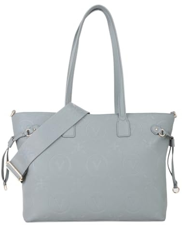 Valentino Shopper Schultertasche Samba Re Shopping Bag Grigio grau