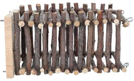 TOYANDONA Futtertrog Für Kaninchen Grasständer Aus Holz Futterständer Mit Flachem Boden Stabil Und Geruchsneutral Kompakt Für Tierkäfig