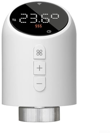 Valvola termostatica intelligente per termostato, display digitale, termostato per riscaldamento a pavimento per attuatore controller termostatico Tuya WiFi TRV