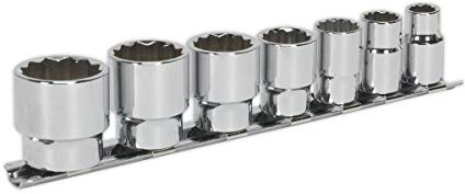 Socket Set 7pc 3/8Sq Drive Whitworth