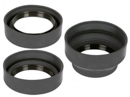 ayex 3 Stufen Gegenlichtblende 82mm Filtergewinde & faltbares Gummi Streulichtblende Sonnenblende Lens Hood
