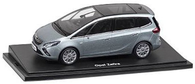 Opel Zafira Silber Lake 1:43 Sammlermodell Auto für Erwachsene und Modellautosammler, Maßstab 1:43, Auto, Kinder, Unisex