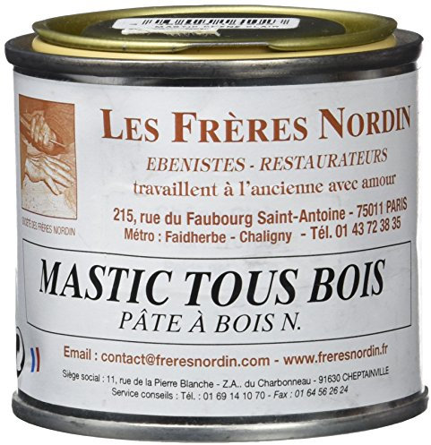 Les Frères Nordin 416102 Mastic à Bois Pro Chêne Clair